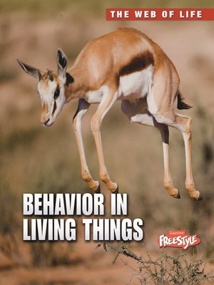cover image of Behavior in Living Things